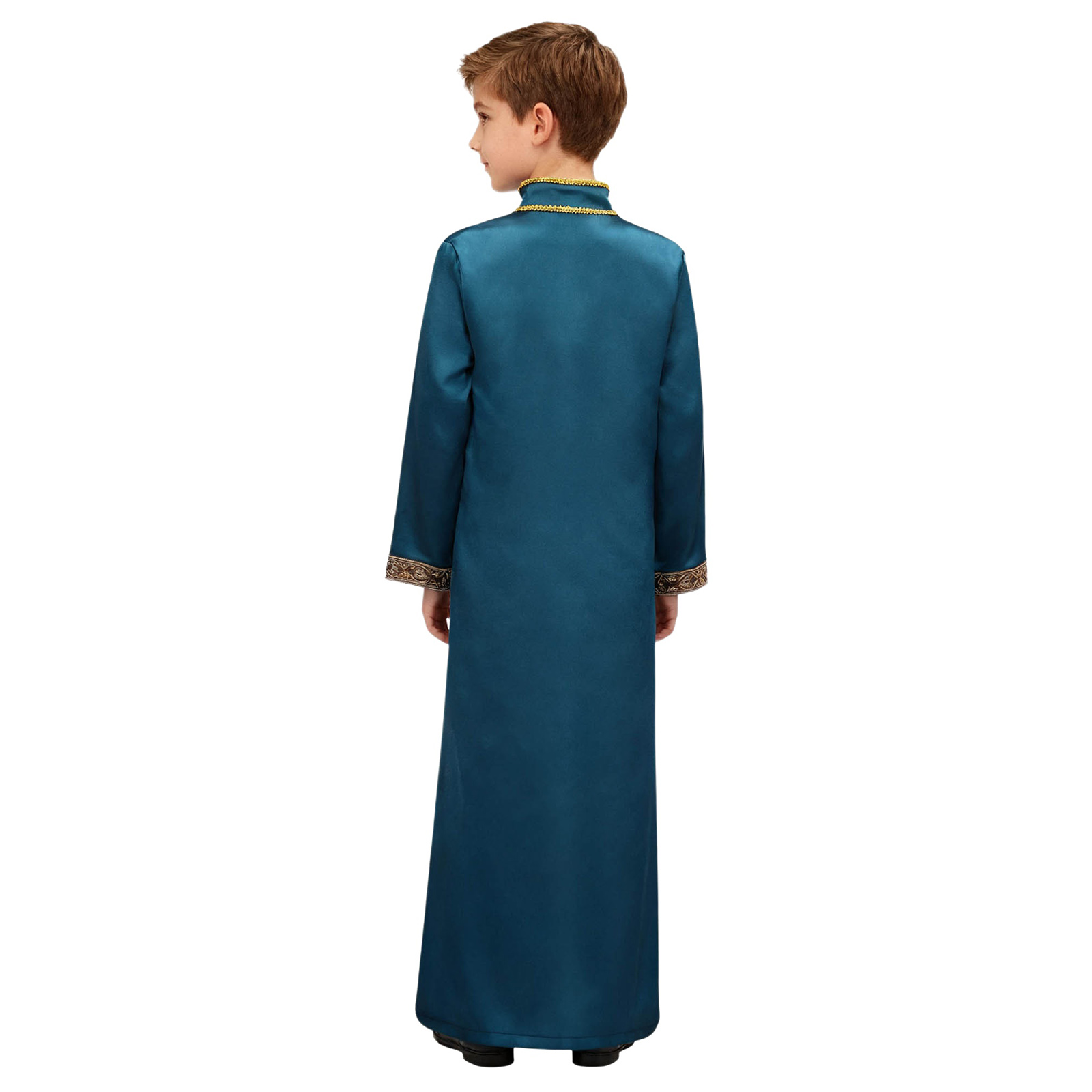 Jubah Muslim Maxi Bordir Emas  - Embroidery Kit ulasan dan harga