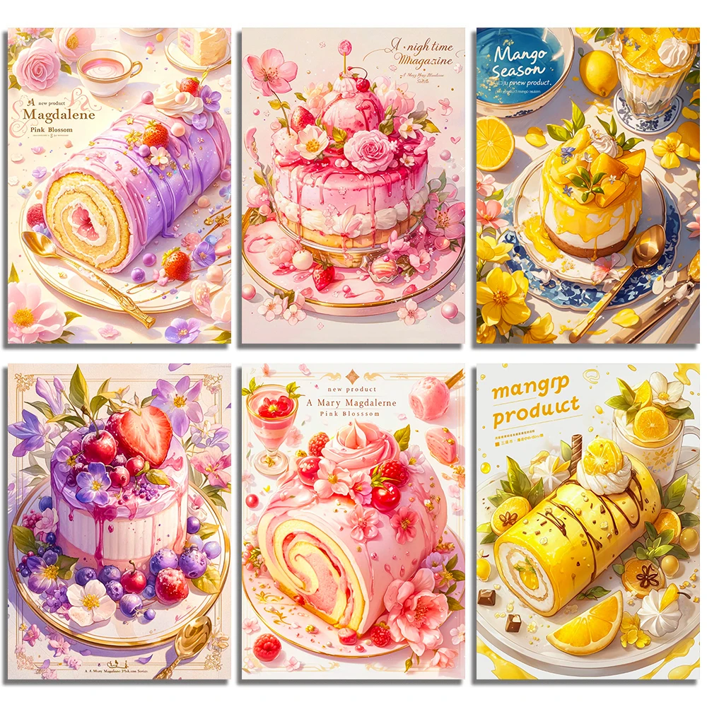 DIY pemandangan lukisan berlia - Embroidery Kitchen ulasan dan harga