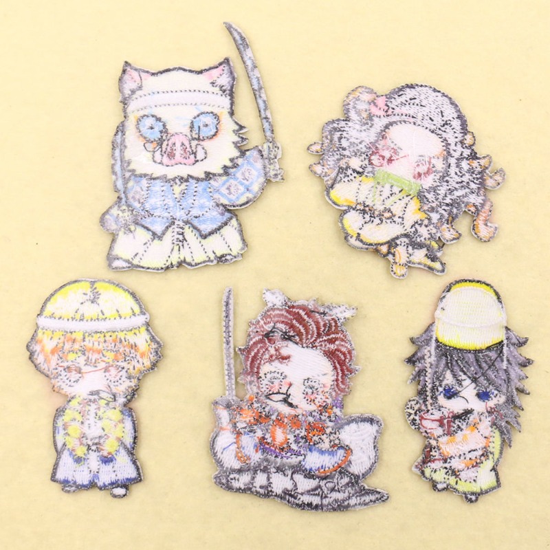 Demon Slayer Kamado Tanjirou K - Embroidery Patches ulasan dan harga