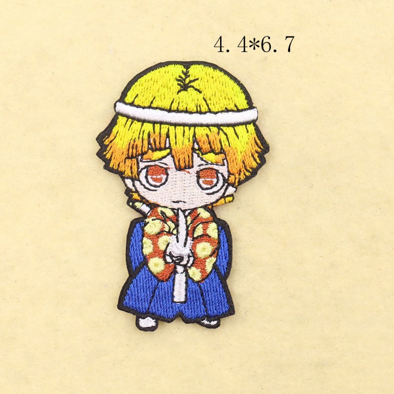 Demon Slayer Kamado Tanjirou K - Embroidery Patches ulasan dan harga
