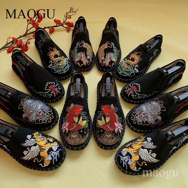 Sepatu Slip-On Bordir Gaya Cin - Embroidery Stitches ulasan dan harga
