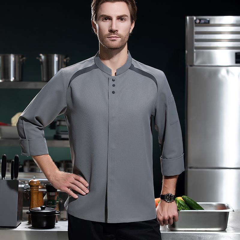 Seragam Koki Lengan Panjang Be - Embroidery Kitchen ulasan dan harga