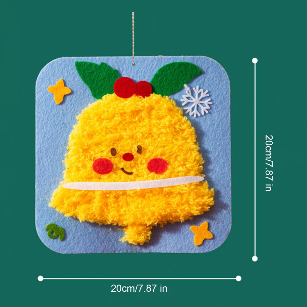 Kit Bordir Natal DIY 20cm Untu - Embroidery Xmas Stocking ulasan dan harga