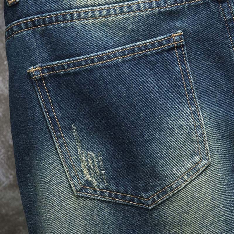 Celana pendek jeans pria berga - Embroidery On Jeans ulasan dan harga