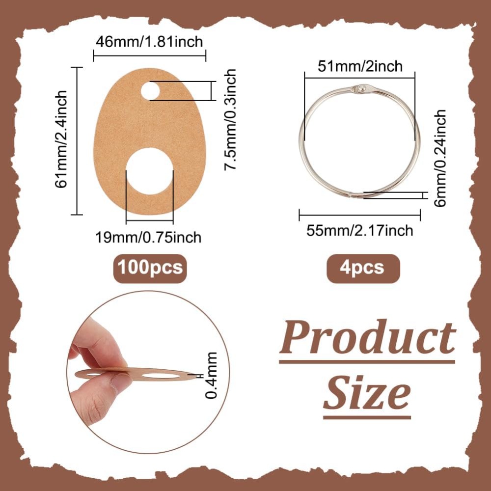 100 Buah Benang Tetesan Air Ma - Embroidery Paper ulasan dan harga