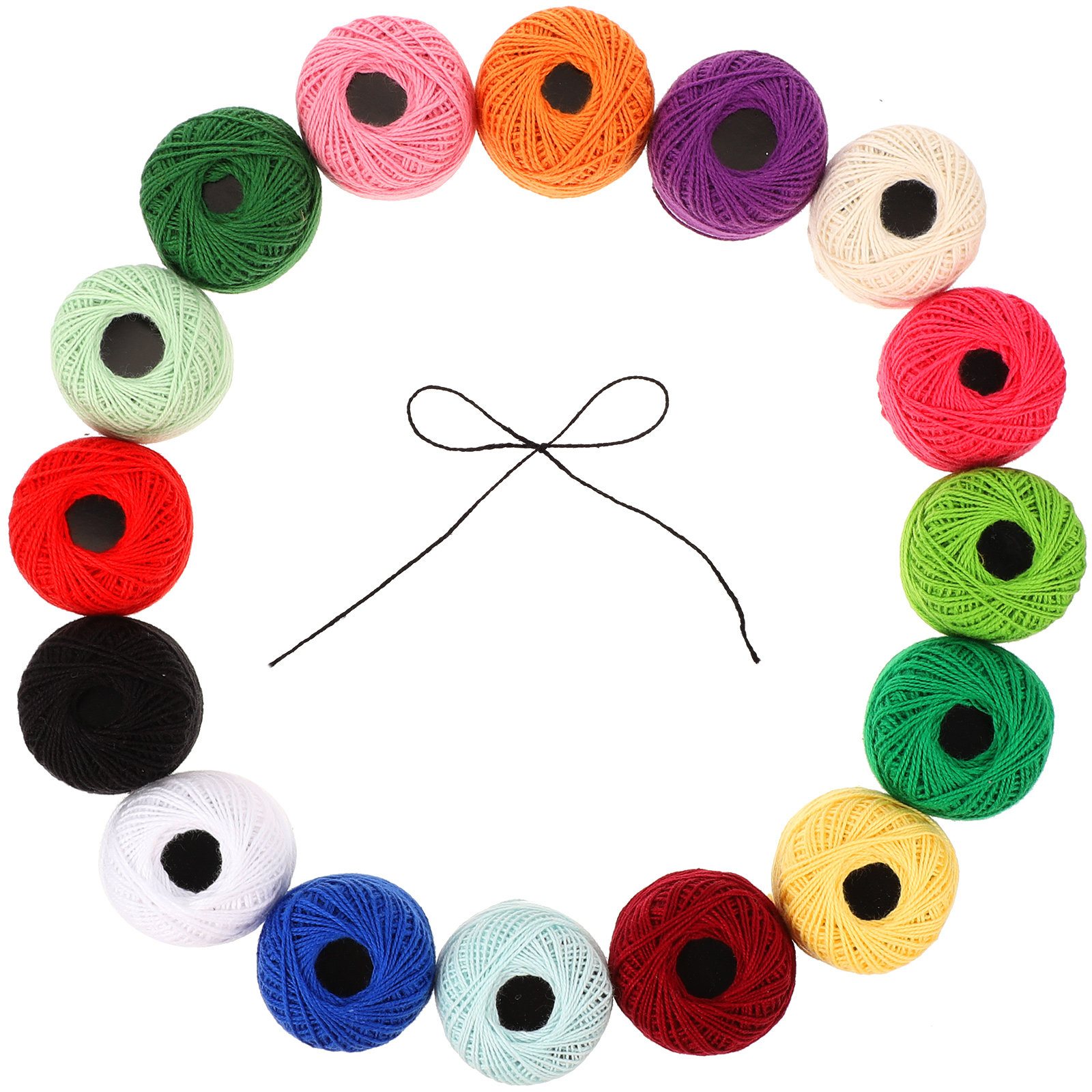 16 Gulungan Benang Bordir Katu - Embroidery Kit ulasan dan harga