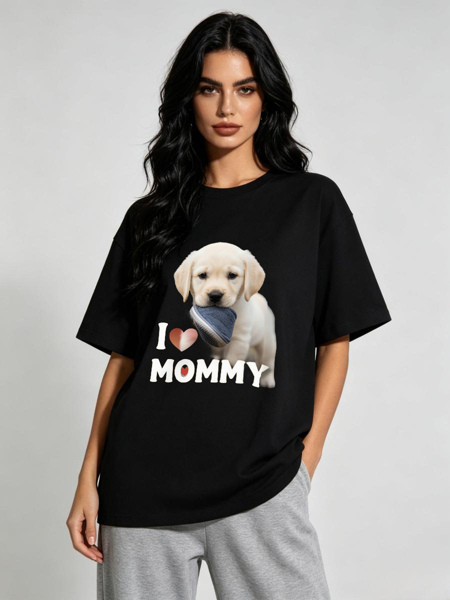Kaos T-Shirt Motif Hewan, Nyam - Embroidery Moisturizer ulasan dan harga