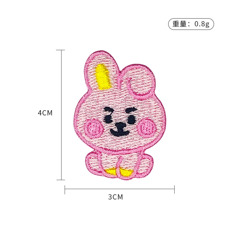 LINE FRIENDS BT21 Patch Bordir - Embroidery Patches ulasan dan harga