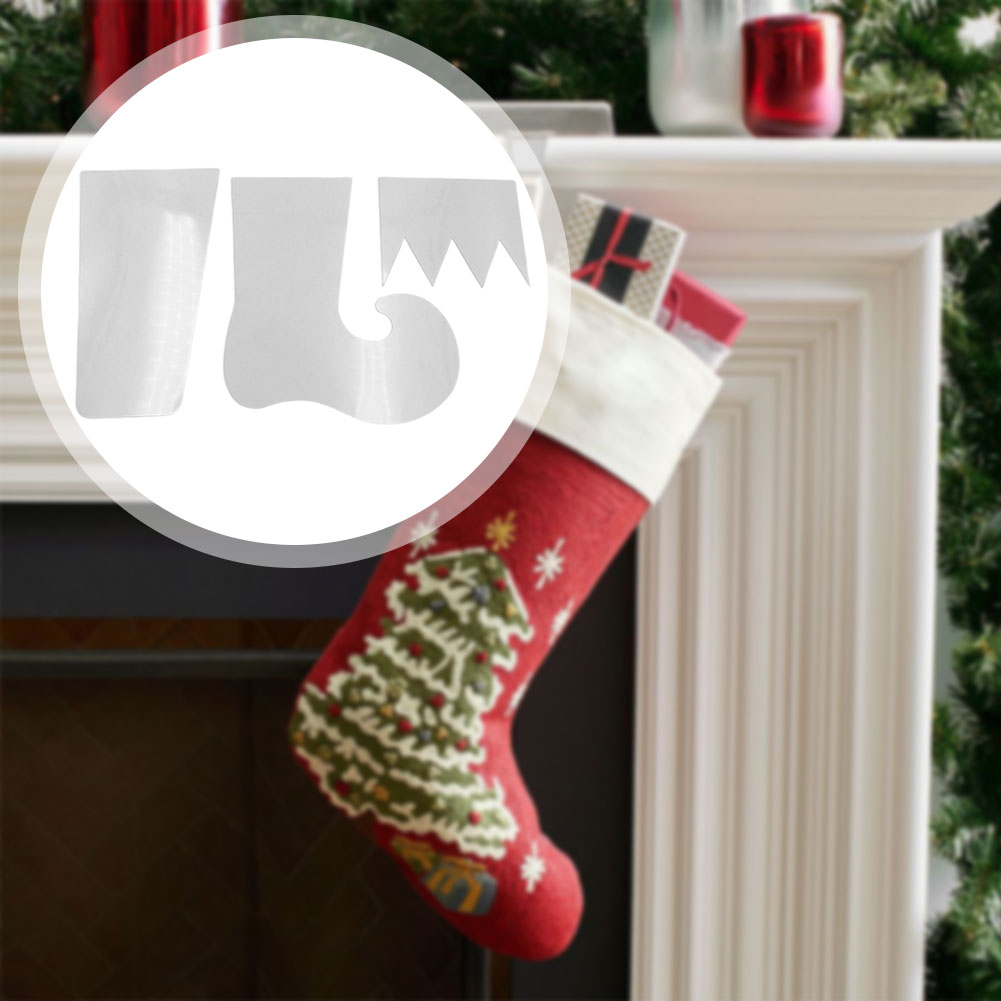 Elf Natal Stocking Template Pl - Embroidery Xmas Stocking ulasan dan harga