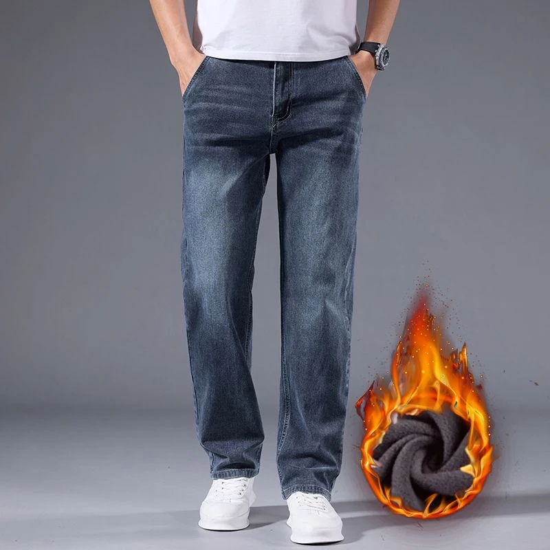 Celana Jeans Pria Musim Dingin - Embroidery On Jeans ulasan dan harga