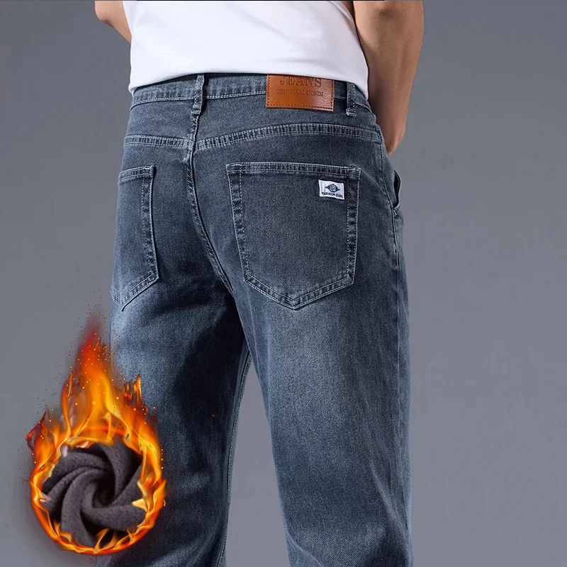 Celana Jeans Pria Musim Dingin - Embroidery On Jeans ulasan dan harga