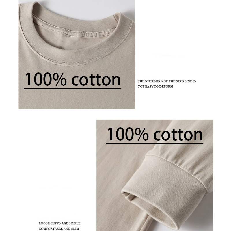 Kaos Katun Lengan Panjang Long - Embroidery Icon ulasan dan harga